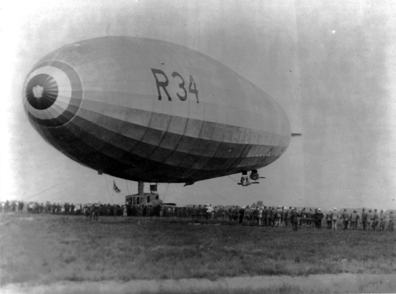 dirigible R34 británico 