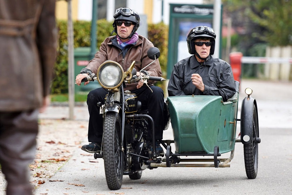 La moto con sidecar