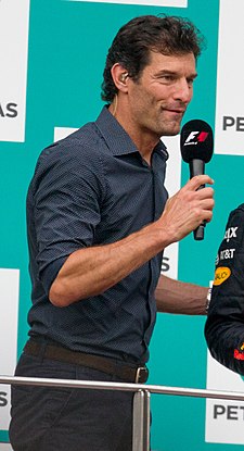 Mark Webber, piloto australiano de automovilismo de velocidad