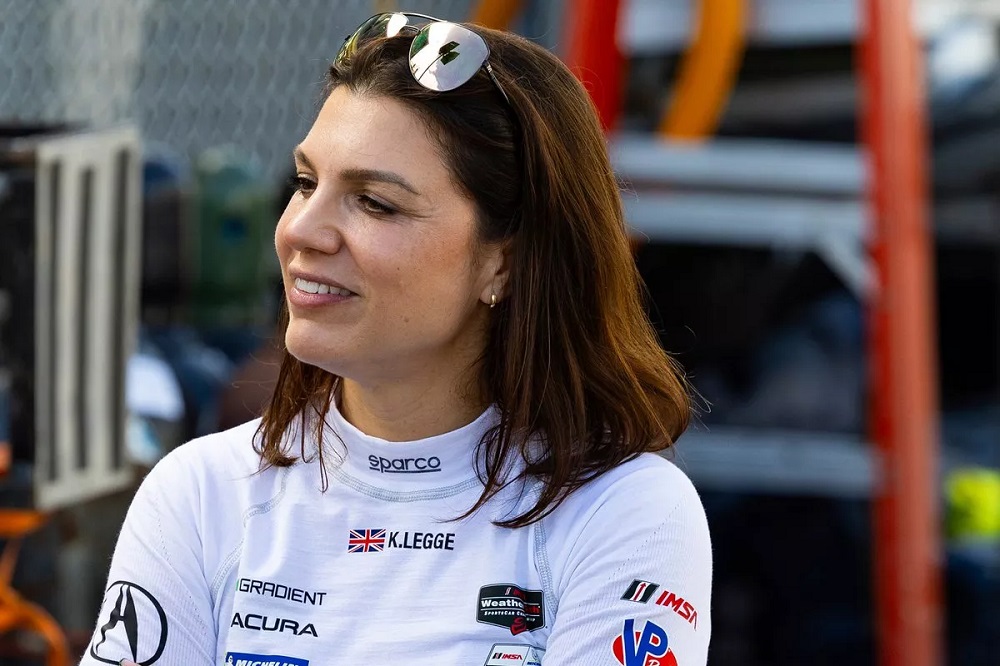 Katherine Legge, pilota británica de carreras