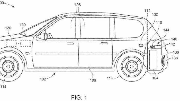 Honda patenta un scooter multiusos para coches eléctricos