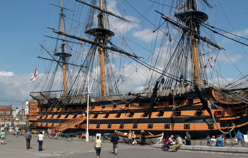 El Victory uno de los barcos célebres de la historia marítima mundial