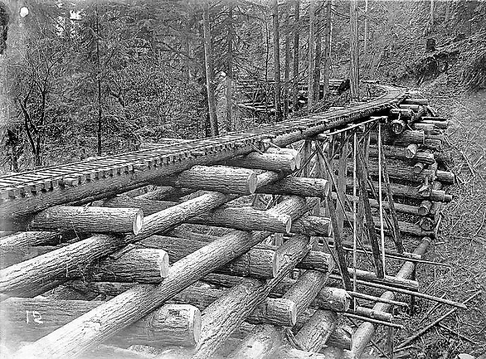 Los puentes de madera en los ferrocarriles de EE.UU.