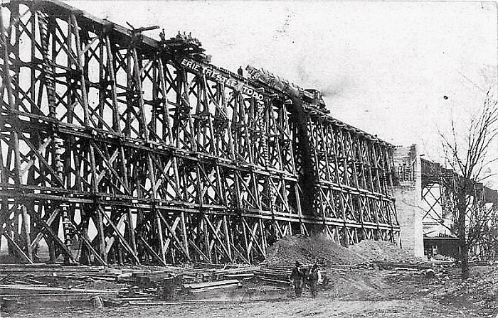 Los puentes de madera en los ferrocarriles de EE.UU.