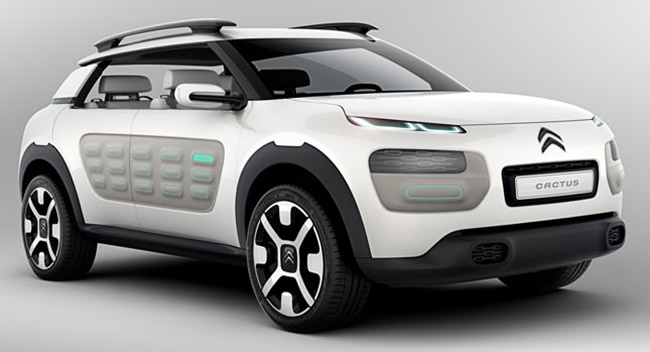 Citroën Cactus Cactus un “espinoso” concept de Citroën