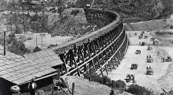 Los puentes de madera en los ferrocarriles de EE.UU.