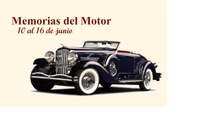 Memorias del Motor: del 10 al 16 de junio