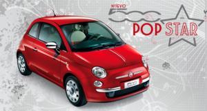 Fiat 500 Pop Star El Fiat 500 también seduce como “Pop Star”