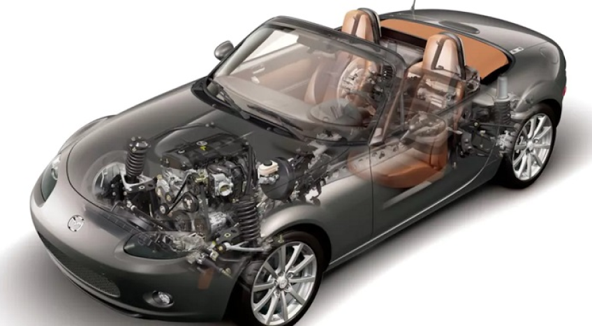 La increíble historia del Mazda MX-5 con motor V6