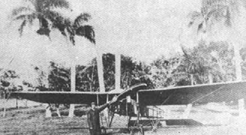 El primer vuelo internacional en América fue Estados Unidos-Cuba