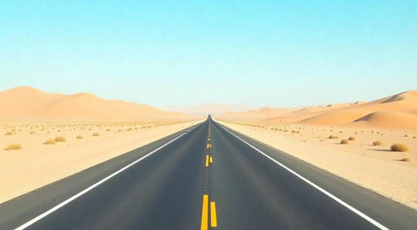 Highway 10: la carretera más recta del mundo